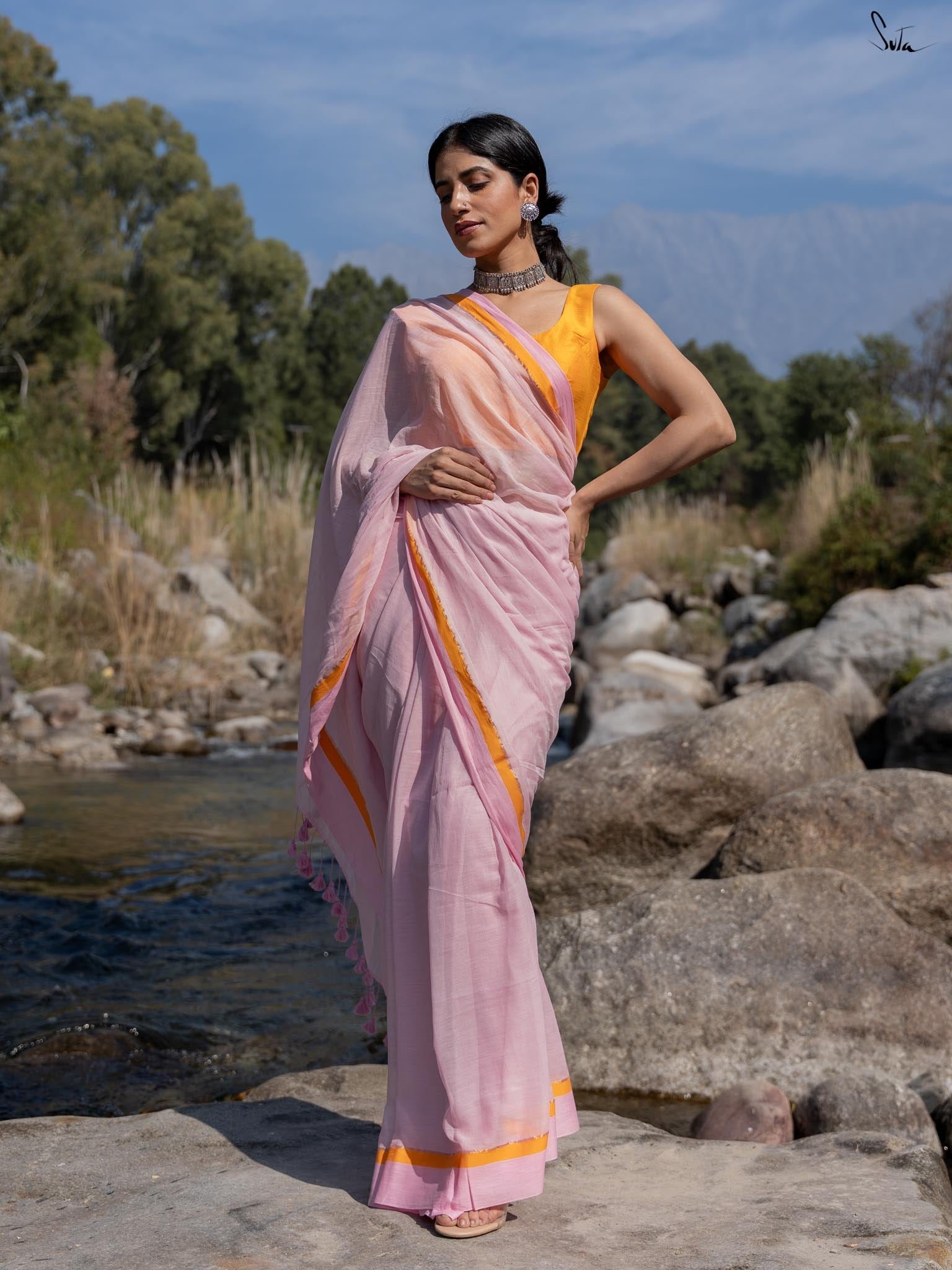 Women's sarees – suta.in Cheri – Women's