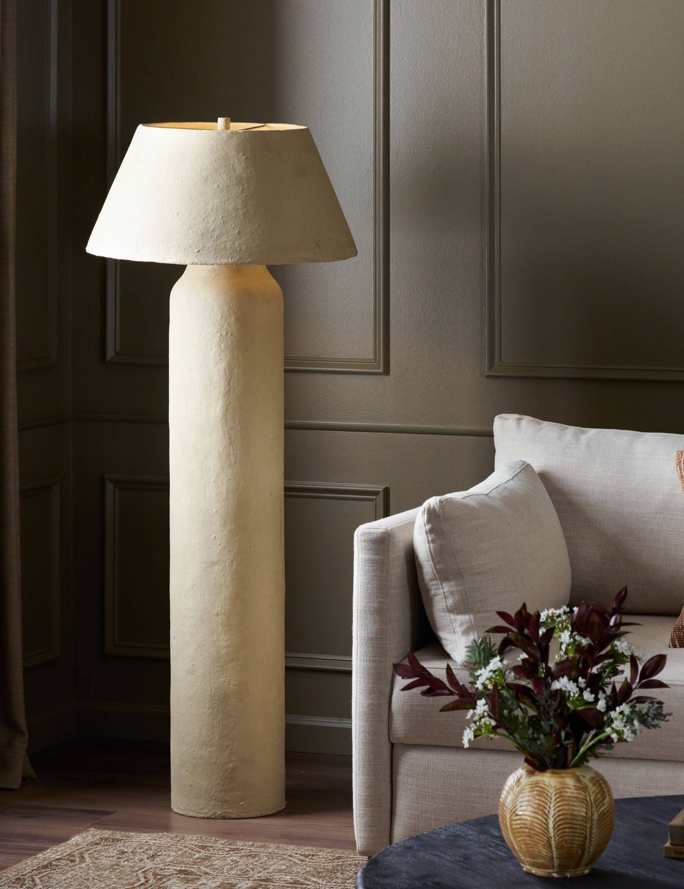 Lulu and Georgia Atzi Floor Lamp – Natural - view 2