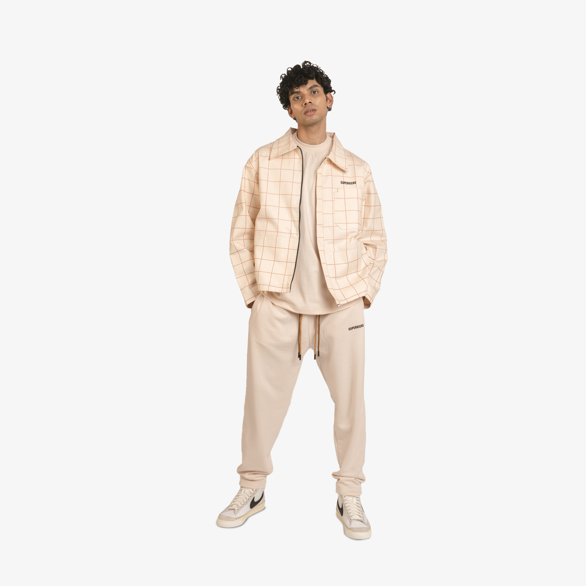 Superkicks | STARRY DISCO SHACKET { PEACH - view 3