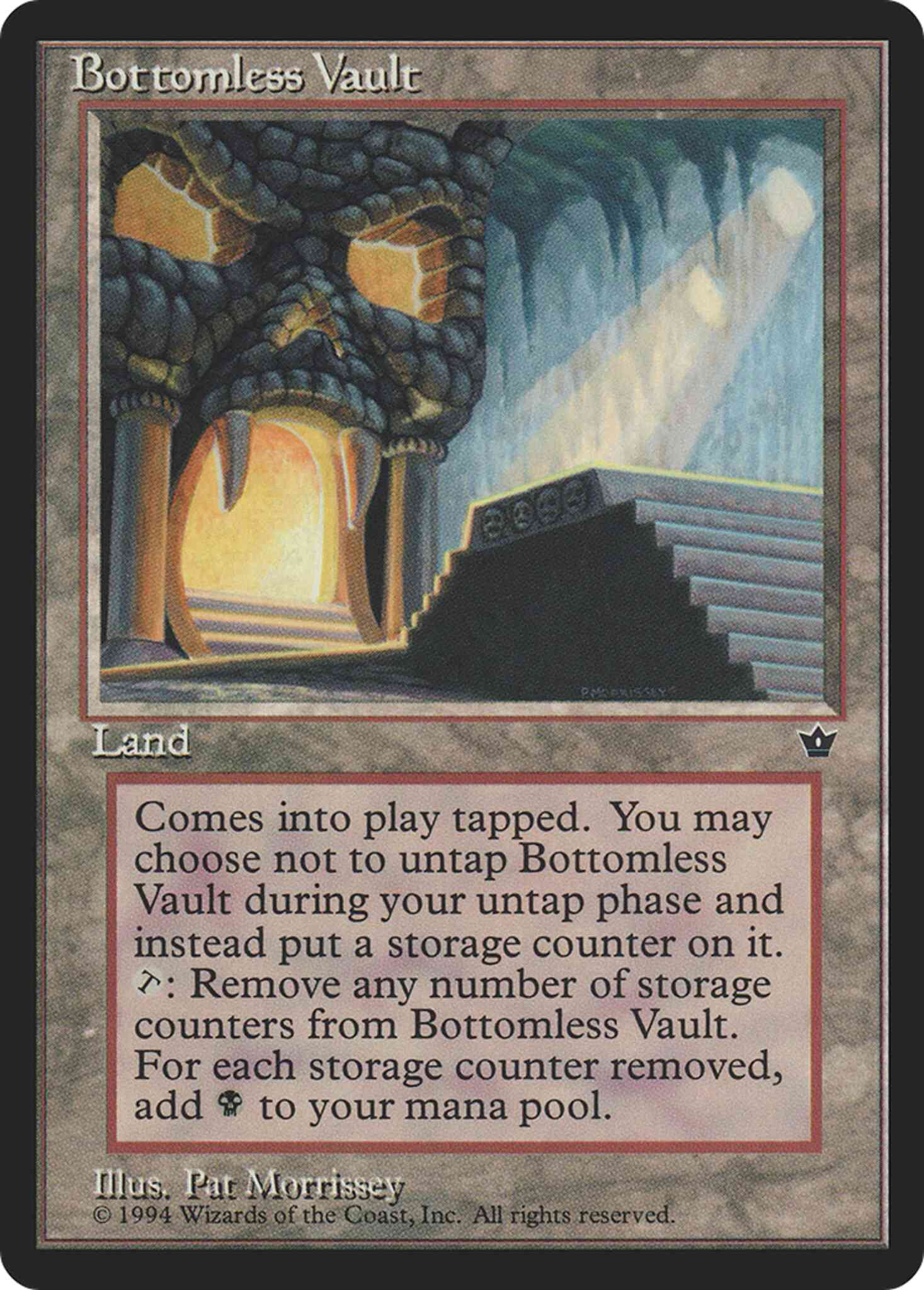 Bottomless vault 92 – Magic Bottomless Vault [92] [Fallen Empires] [Non-Foil]