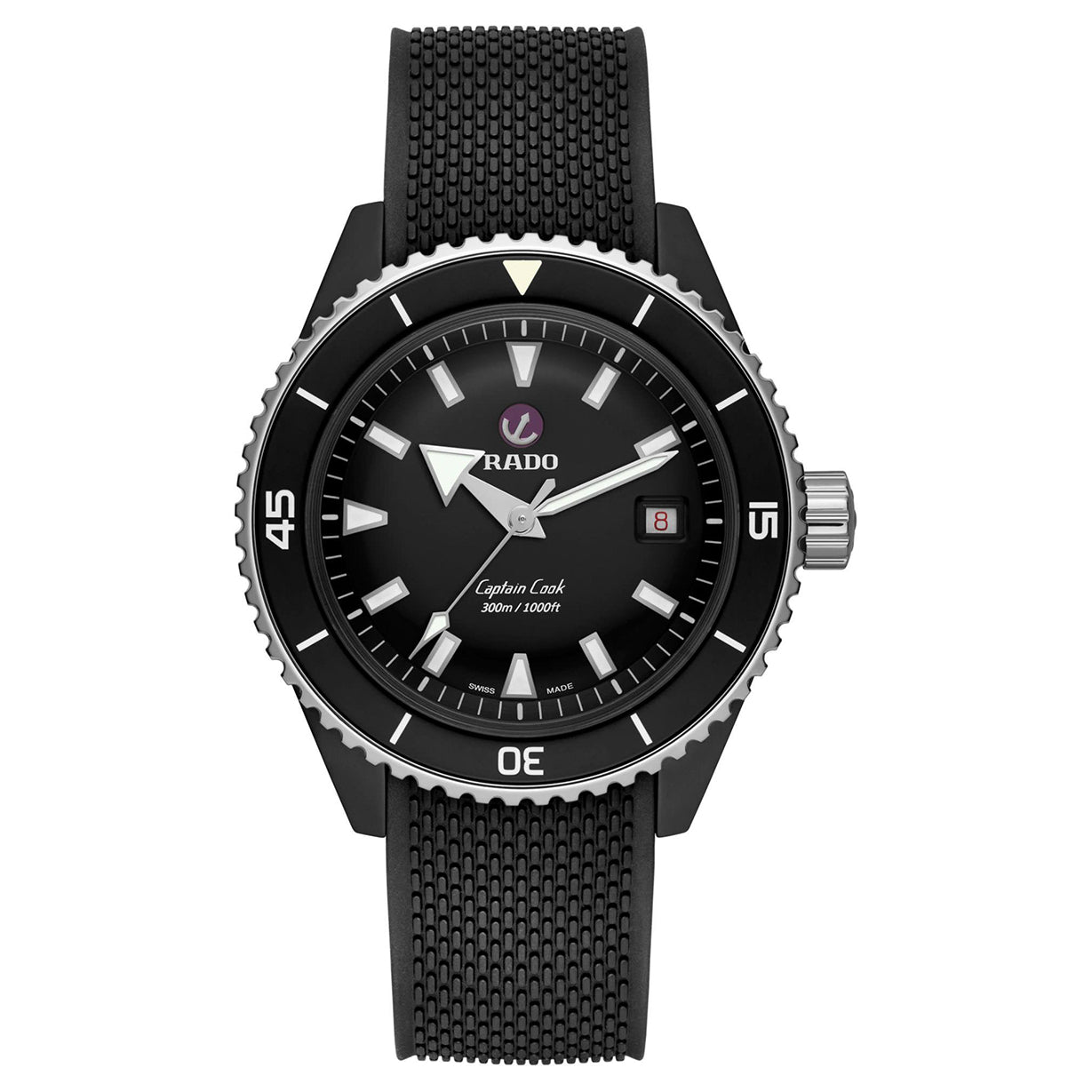 Rado Captain Cook Black Dial Men 43mm - view 4