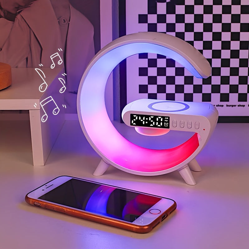 Catterton Premium G-Shape Lamp + Speaker + Wireless Charger - view 2