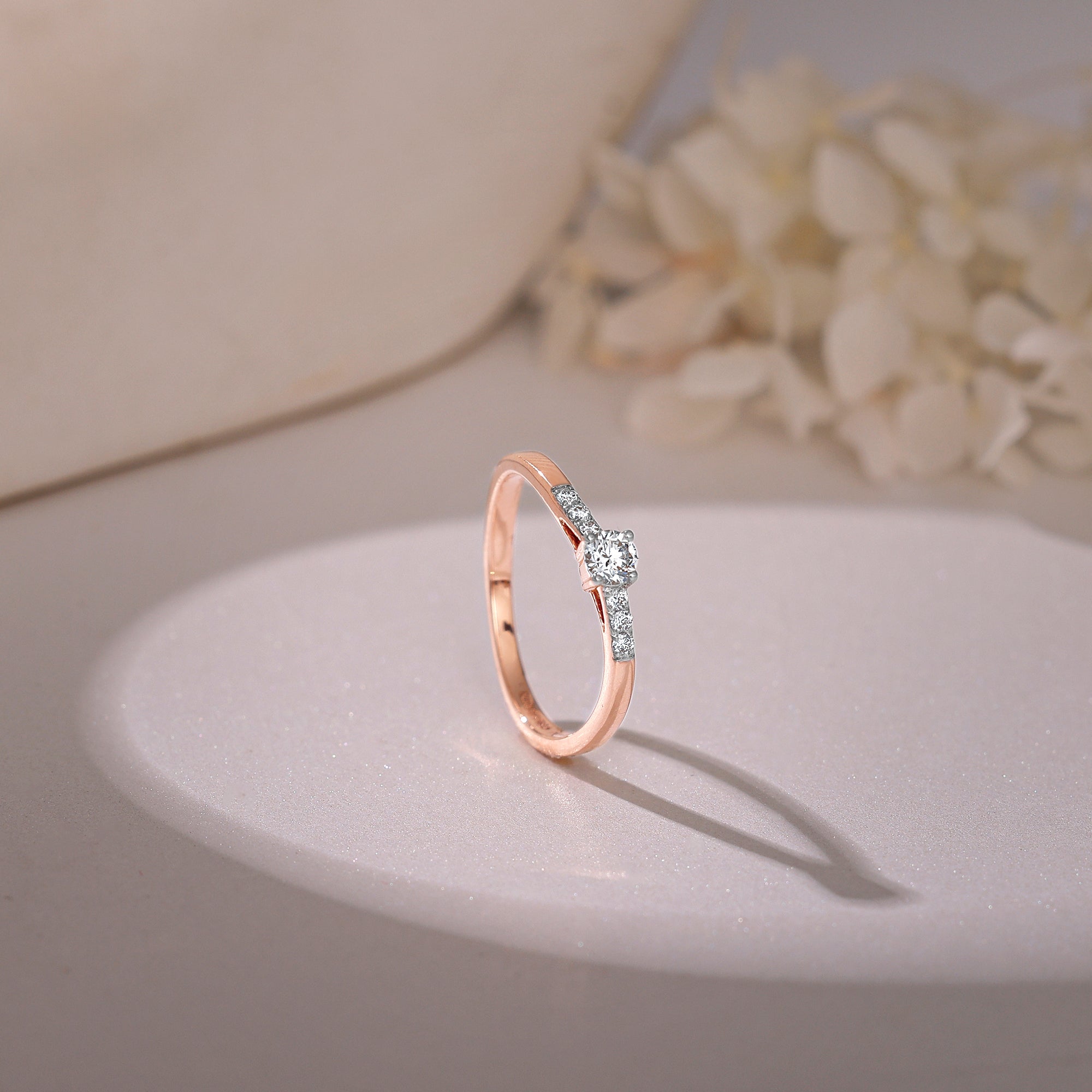 GIVA Jewellery Rose Gold Classic You Ring - view 2