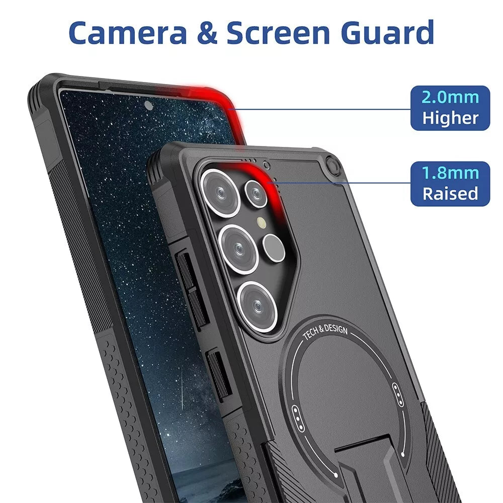 Million Cases Hyper Grip Hold Invisible Kickstand Case - Samsung - view 2
