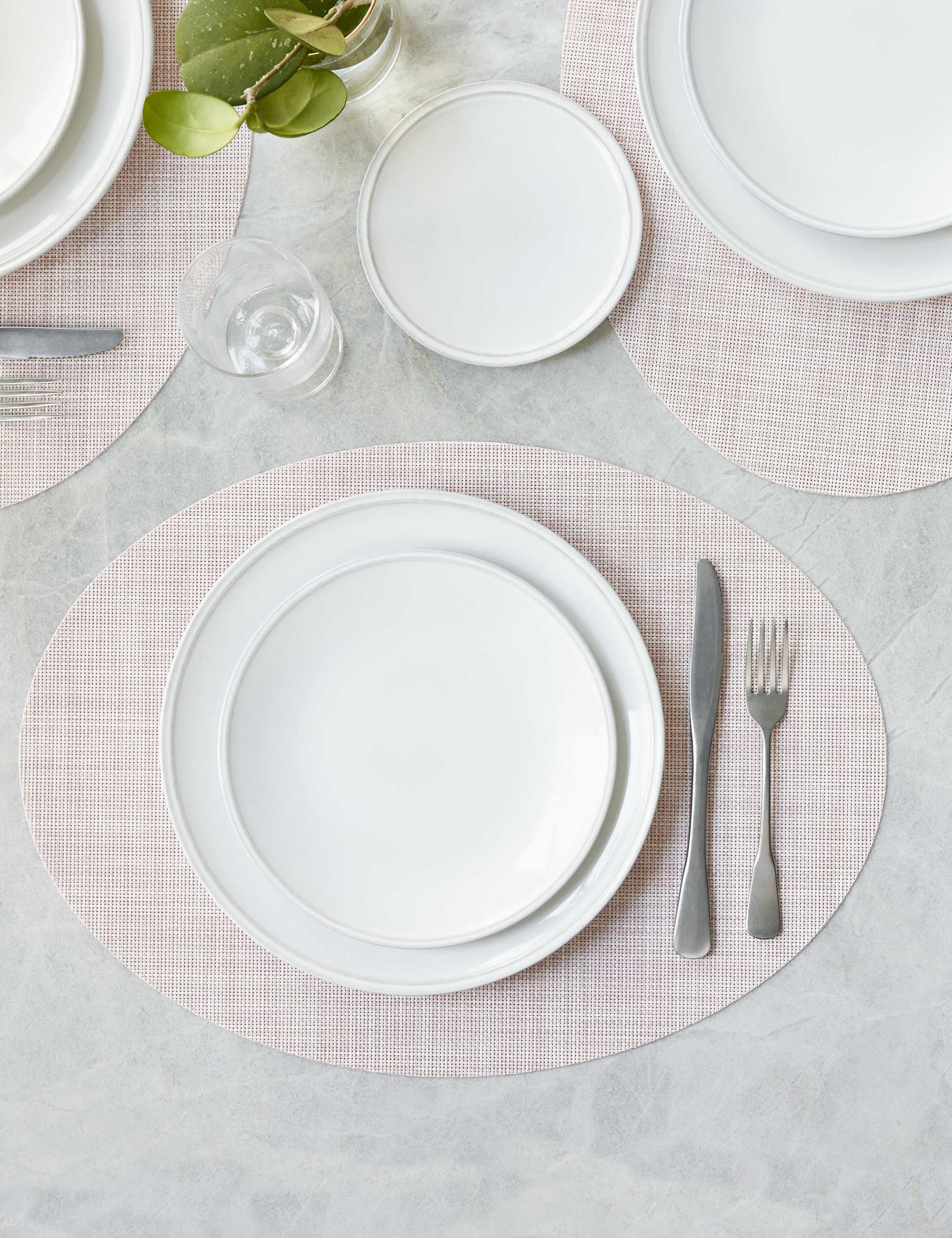Lulu and Georgia Mini Basketweave Oval Placemat (Set of 4) by Chilewich - view 8