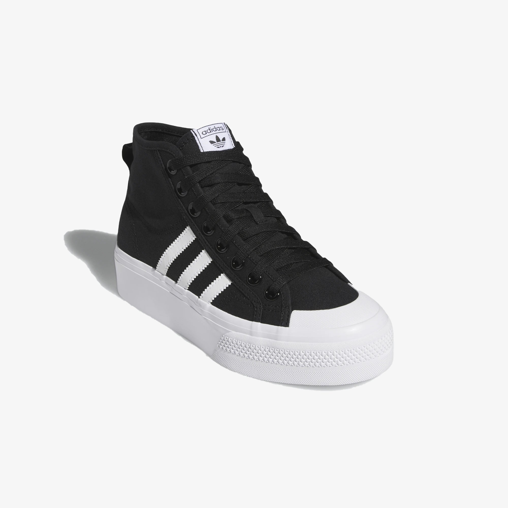 Adidas Originals | NIZZA PLATFORM MID { BLACK