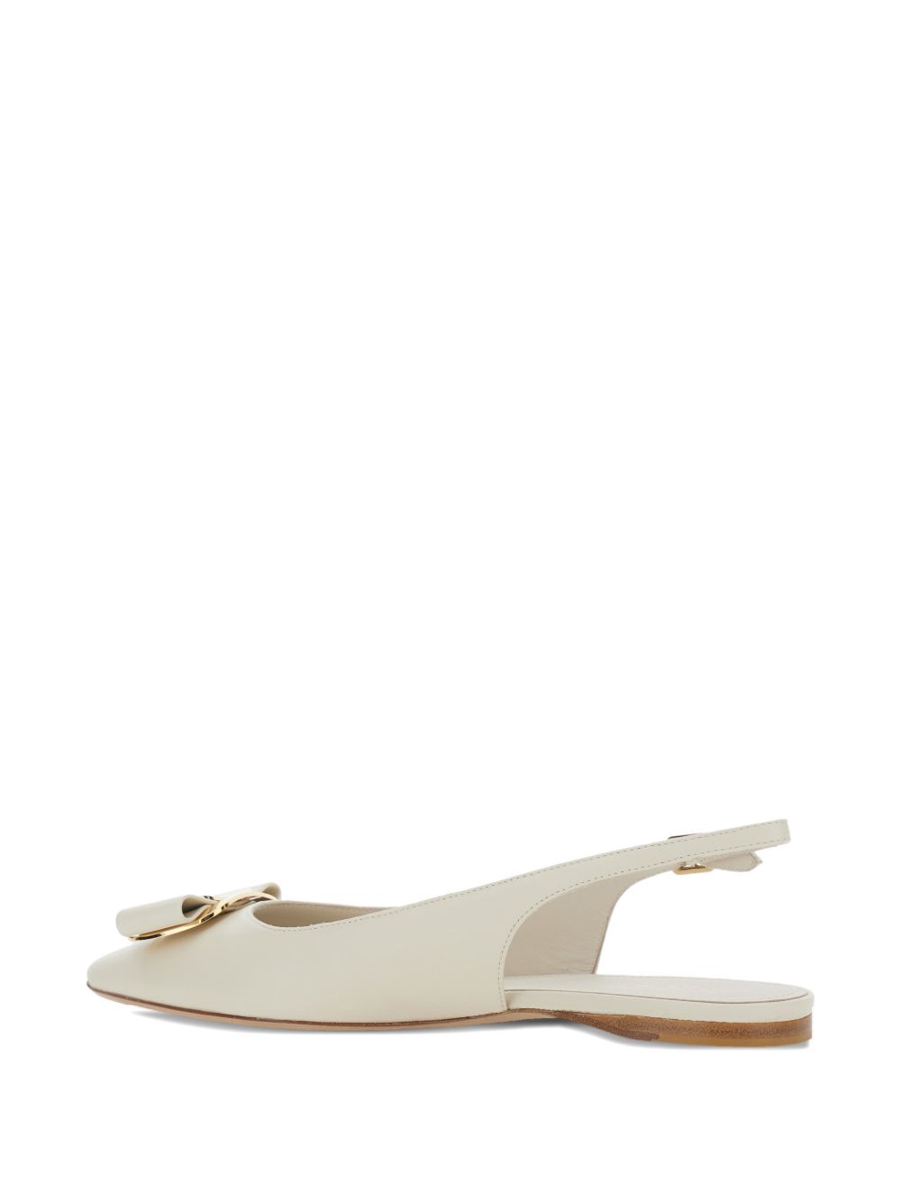 Ferragamo Zelmi buckle ballerinas – Lambskin 100% - view 4