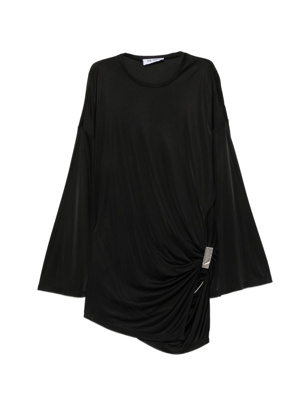 The Attico Gathered Mini Dress – Viscose 100%