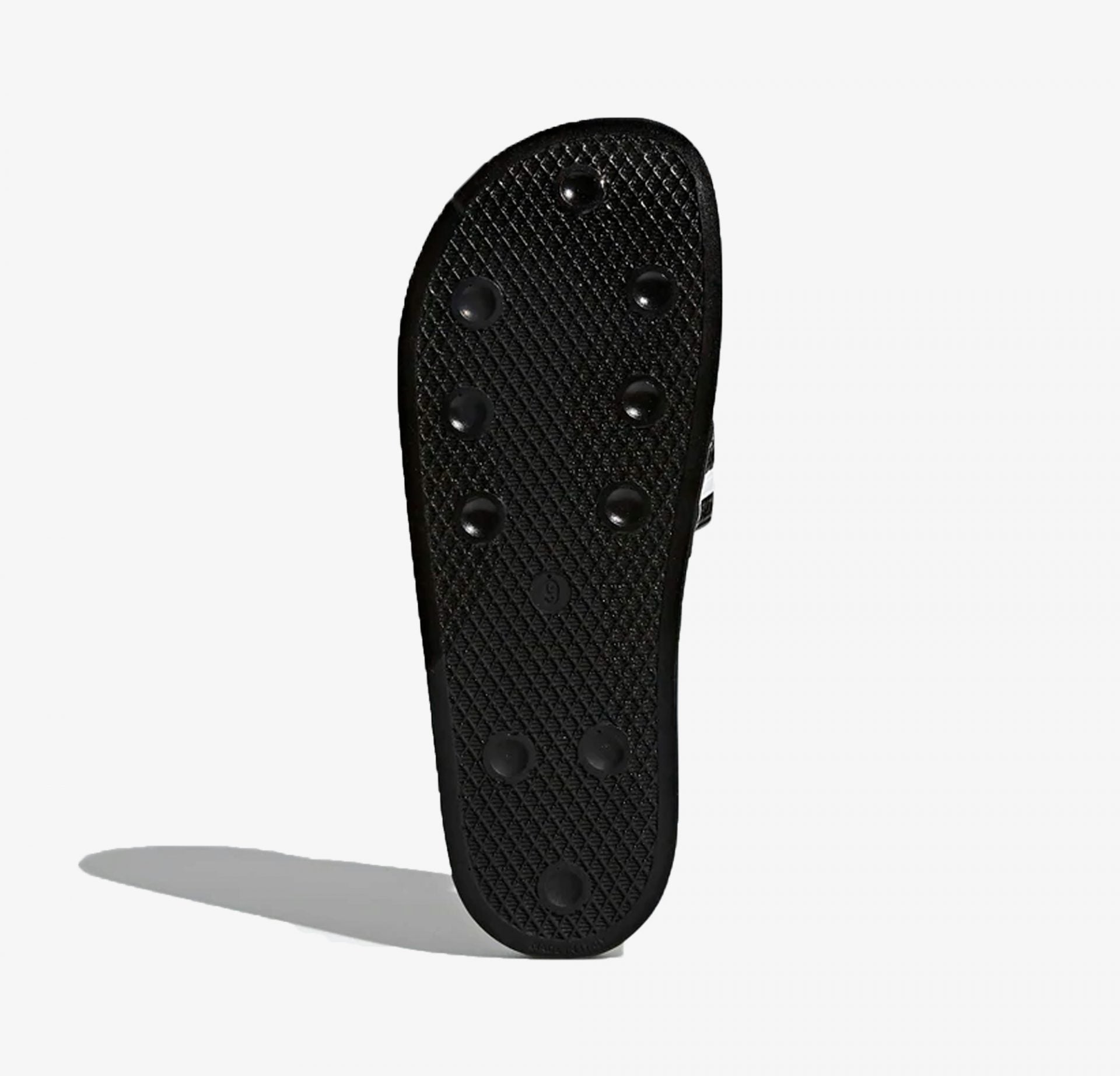 Adidas Originals | ADILETTE SLIDES { CORE BLACK / WHITE - view 4