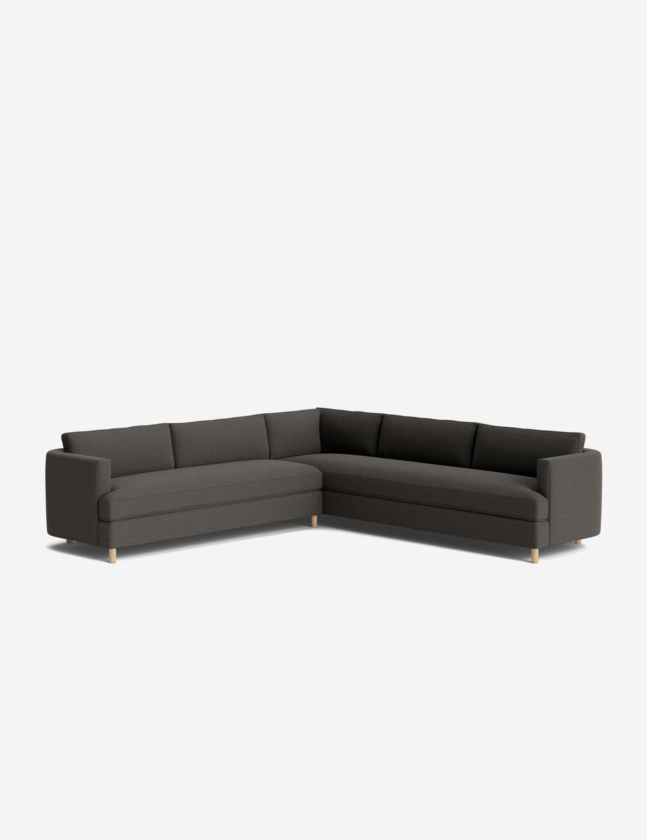 Lulu and Georgia Belmont Corner Sectional Sofa by Ginny Macdonald - view 55