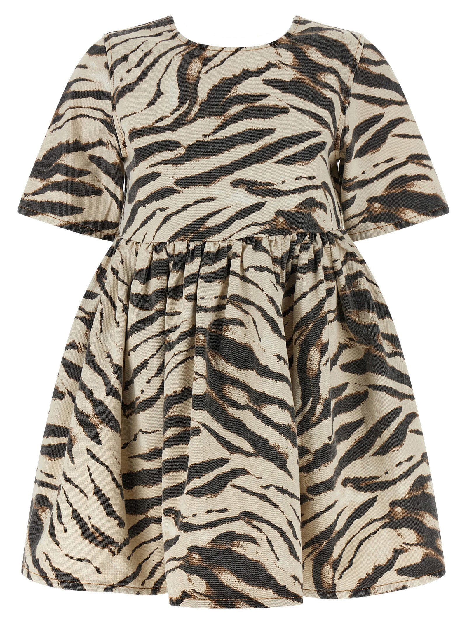 Ganni Zebra Denim Dress – 100% organic cotton