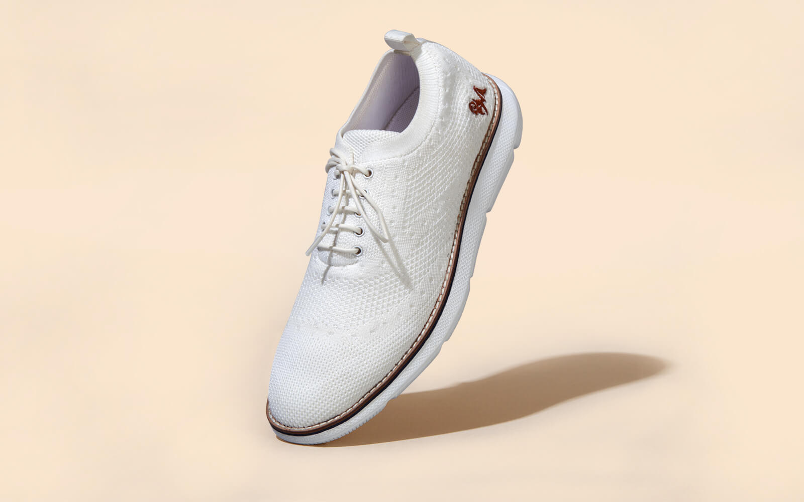 Neeman's Dress Sneakers : White - view 2