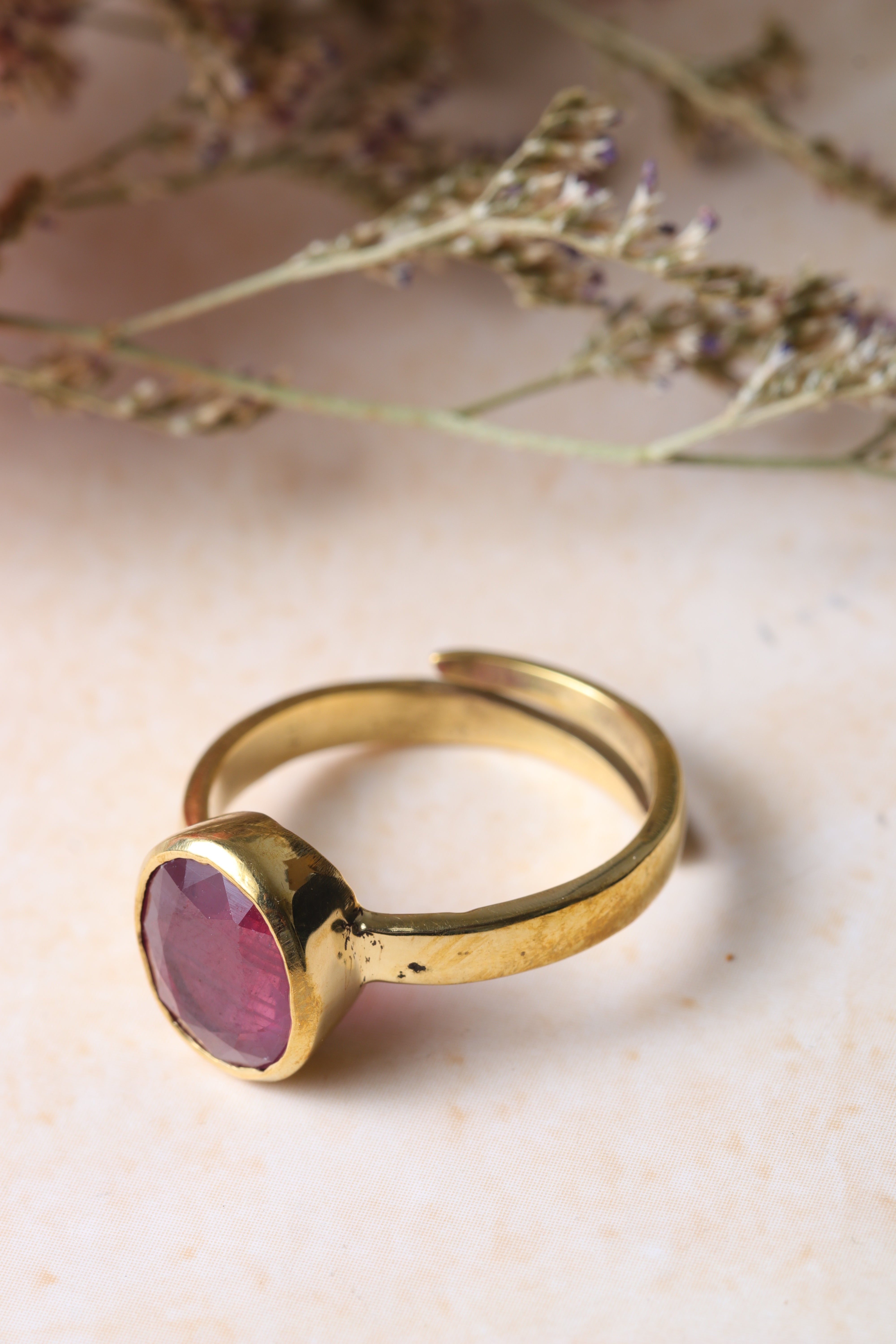 Studio Vaidik Ruby/ Manik Ring-5.25 Ratti - view 2