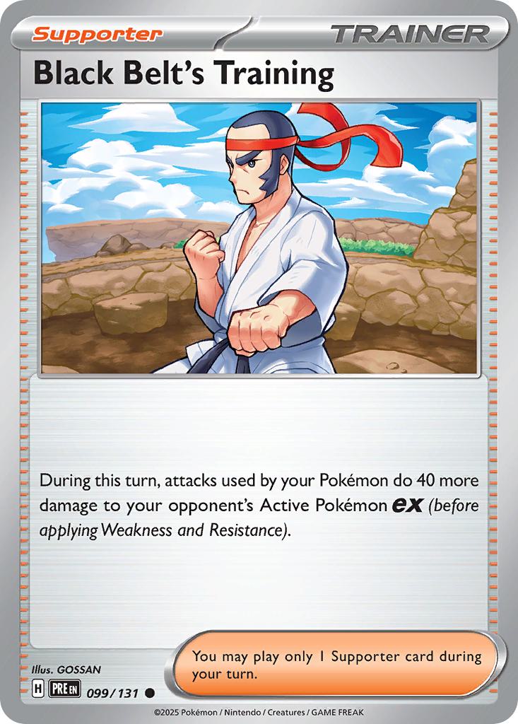 Common sv085-099 non-holo – Pokémon Black Belt's Training - 099/131 - Common [sv085-099] [Non-Holo]