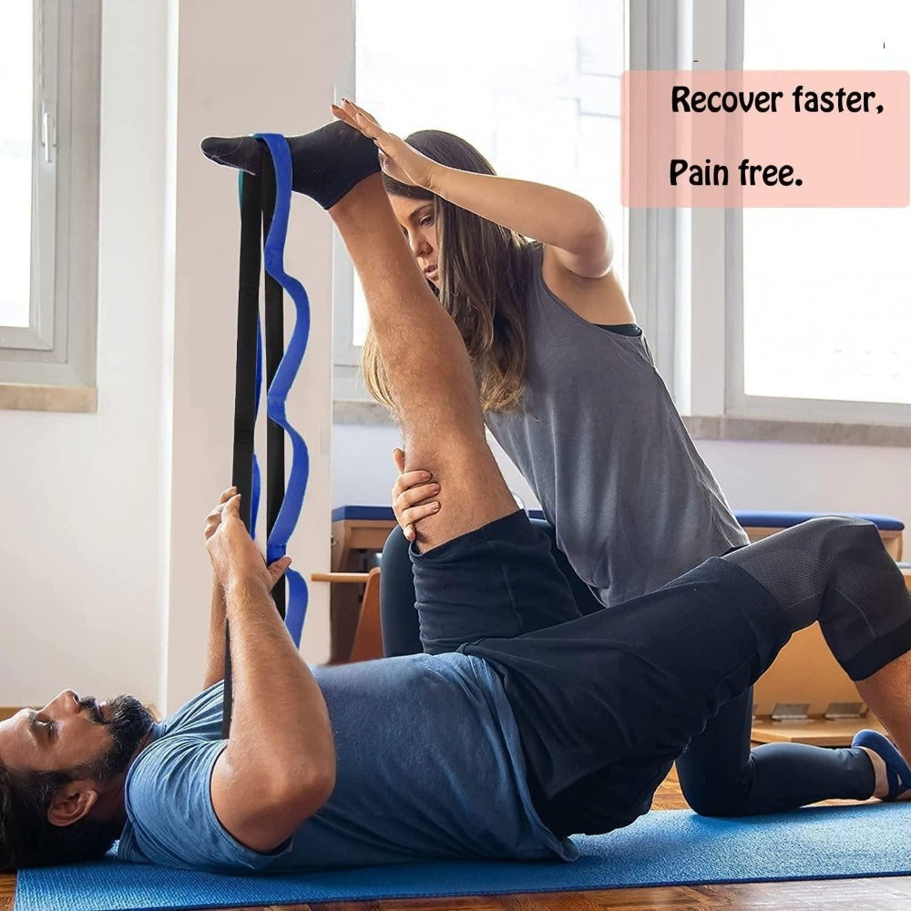 Fab Alchemy Non-Elastic Yoga Straps - view 2