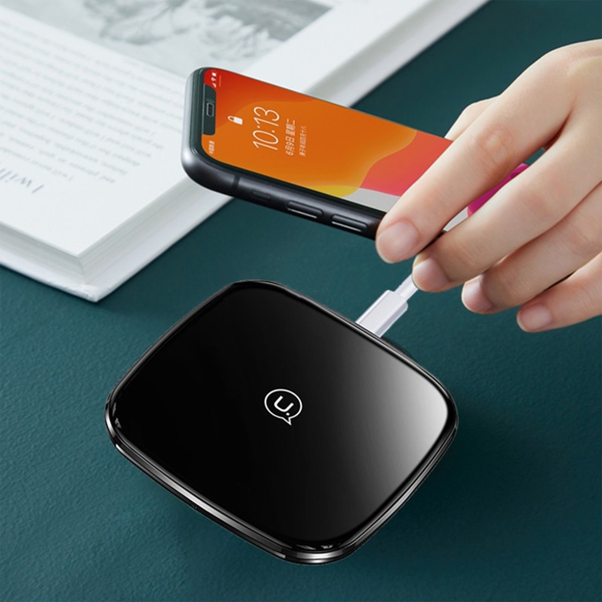 Peeperly Slim Charge Zinc Alloy Wireless Charger