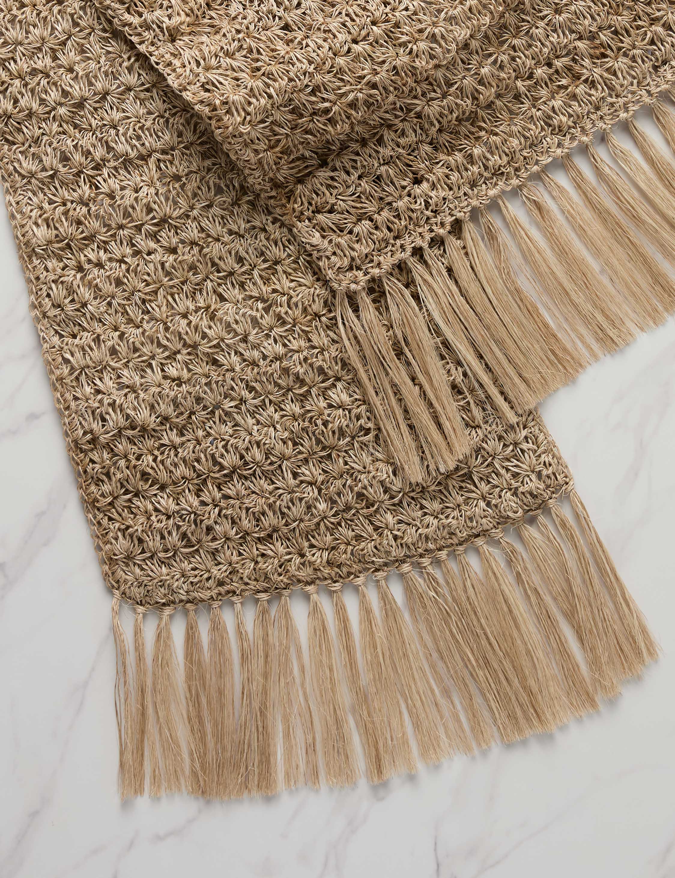 Lulu and Georgia Fique Knots Table Runner by Tallo de Olivo - view 3