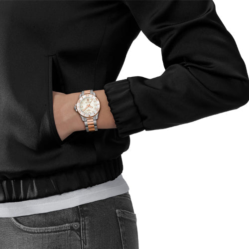 Tissot T-Sport Seastar 1000 Quartz 36mm White Mother-Of-Pearl Dial Women T1202102211100 - view 5