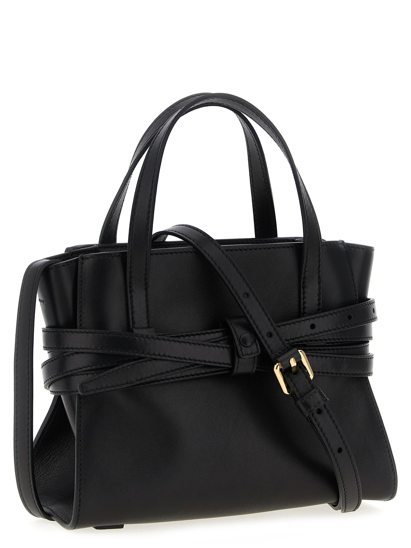 Moschino Tie Me Small Handbag – 100% polyester - view 2