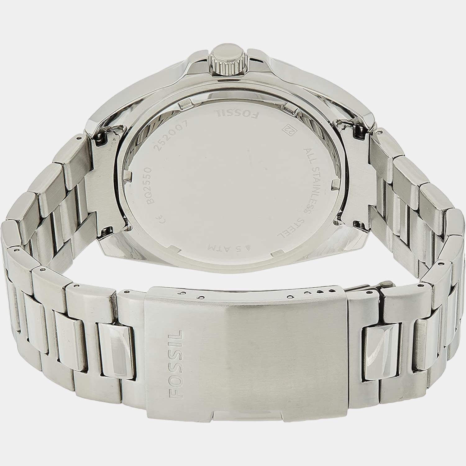 Fossil Autocross Men Quartz Black Dial Chronograph Stainless Steel Watch BQ2550 - view 2