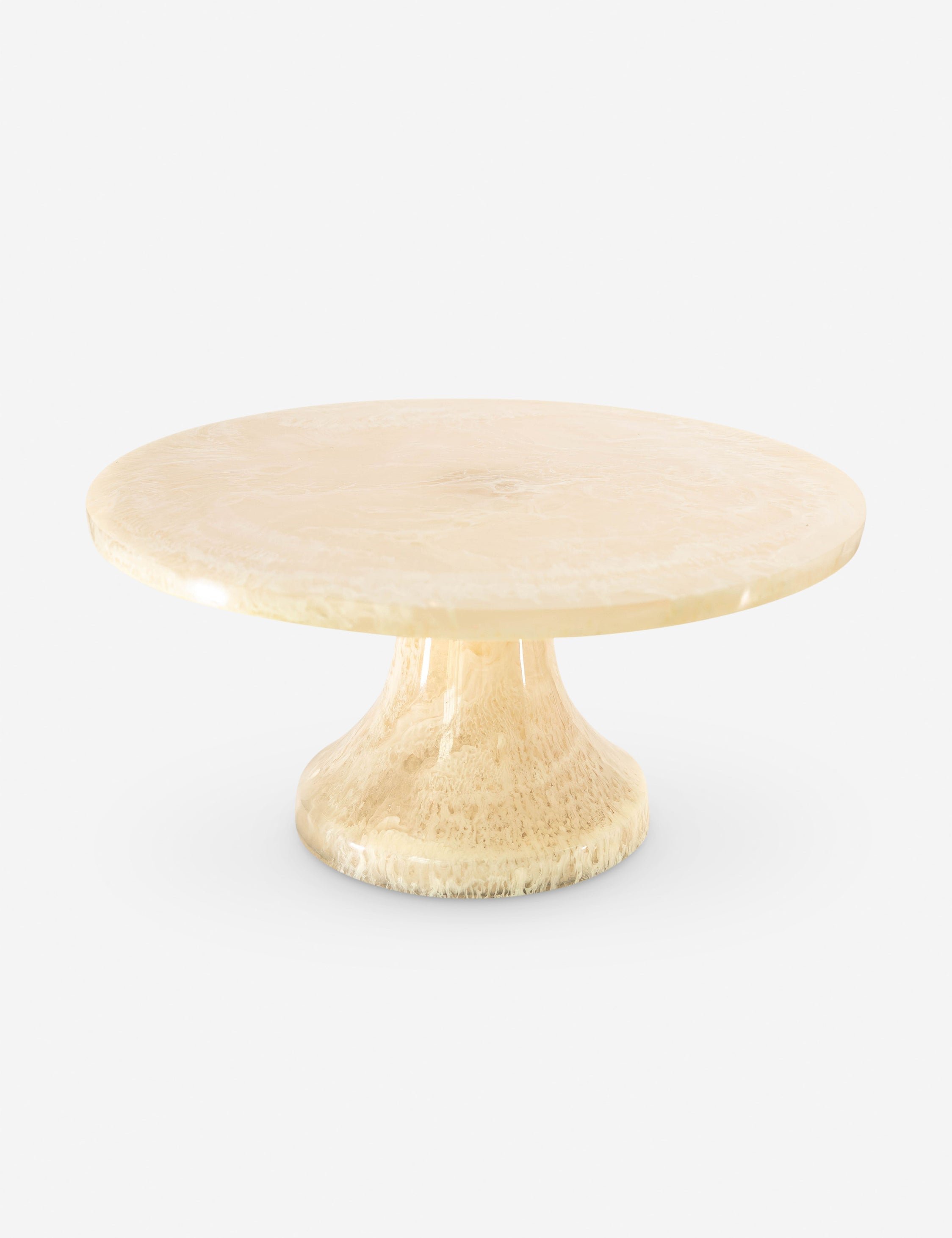 Lulu and Georgia Marika Resin Cake Stand – Cream