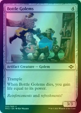 Bottle golems 222 – Magic Bottle Golems [222] [Modern Horizons 2] [Foil]