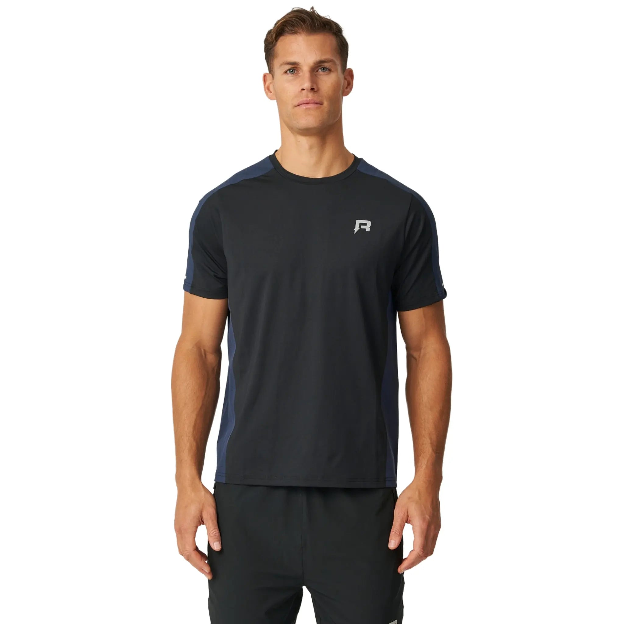 Reprimo Nova Black Navy T Shirt