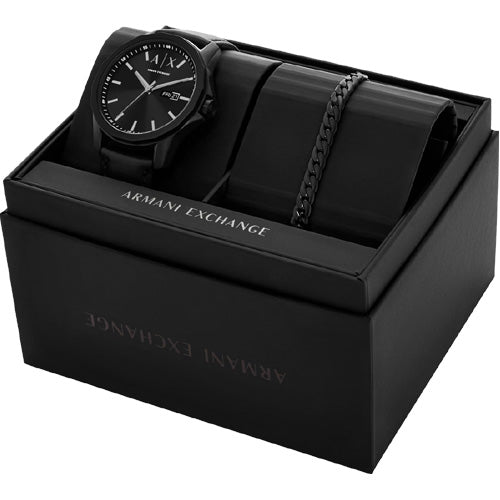 Armani Exchange Banks Black Dial Men 44mm AX7147SET - view 3