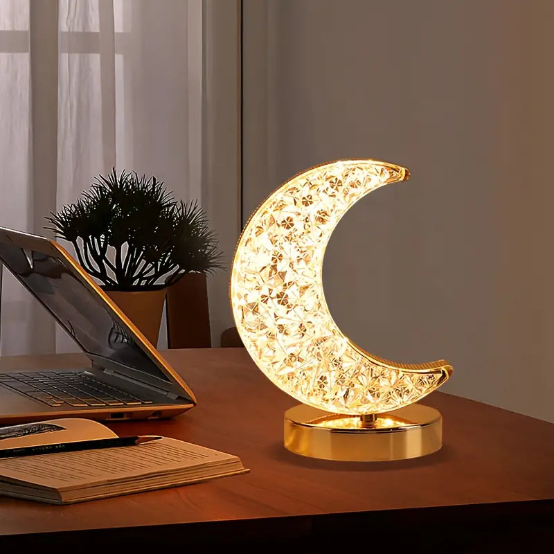 Catterton Moon Shape LED Night Lamp