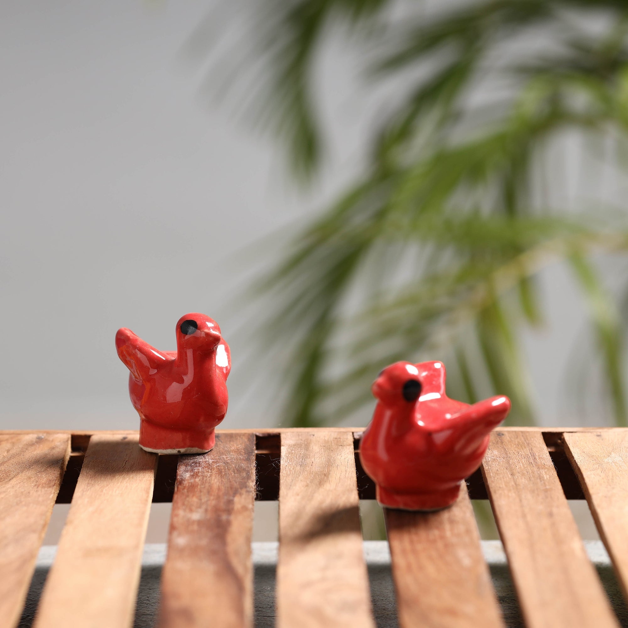ITOKRI CRAFTS INITIATIVE Bird - Handcrafted Ceramic Toys (Set of 2) - view 2