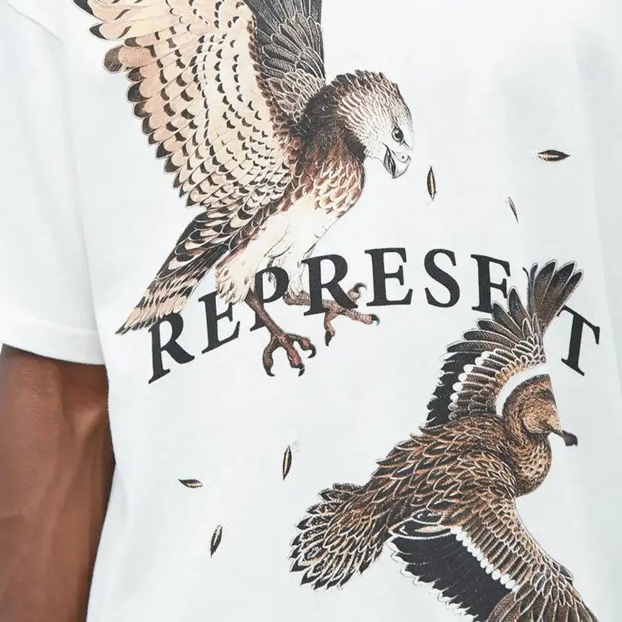 Represent | BIRDS OF PREY T-SHIRT { WHITE - view 3