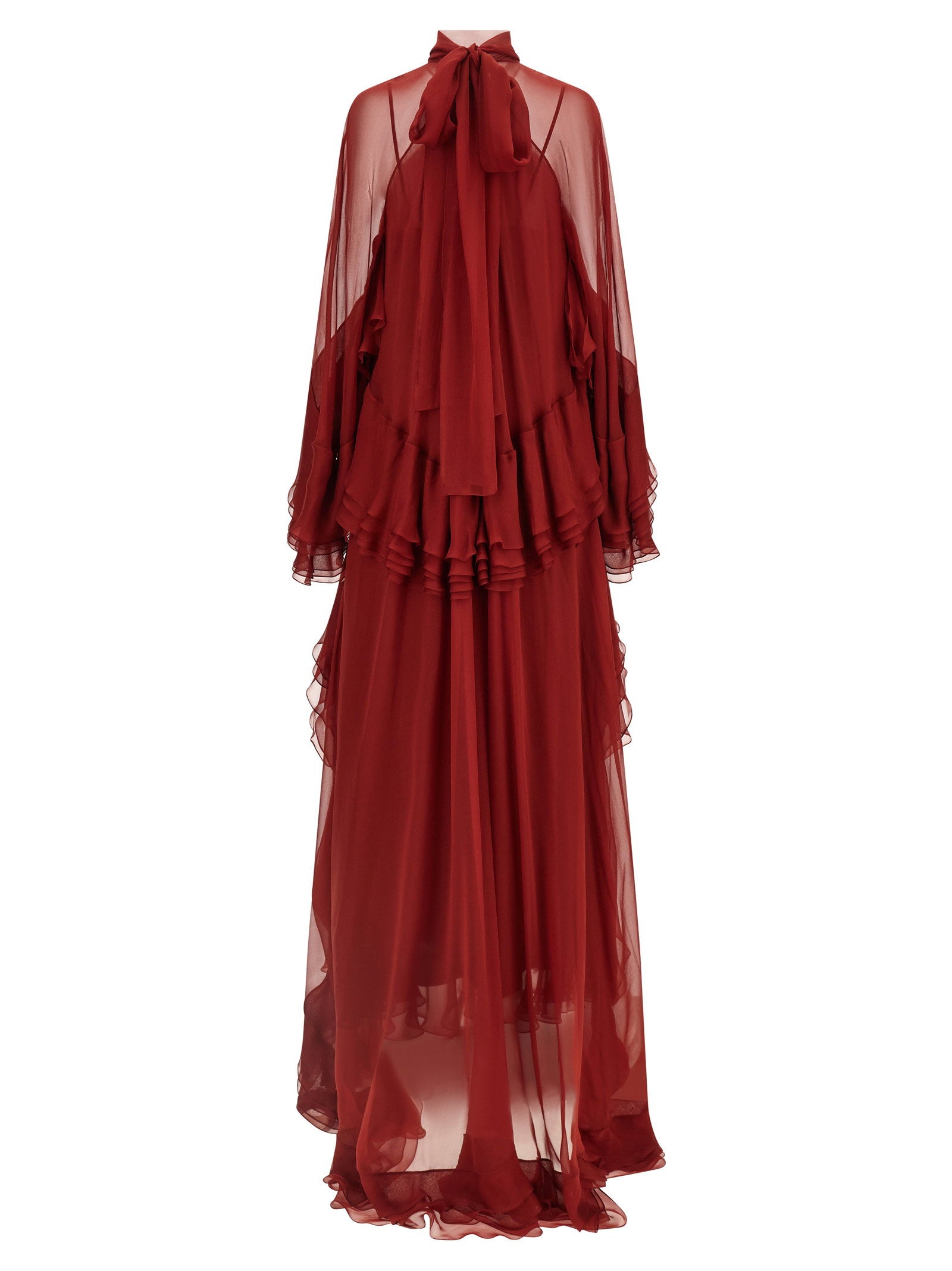 Alberta Ferretti Ruffle Dress – 100% silk - view 2