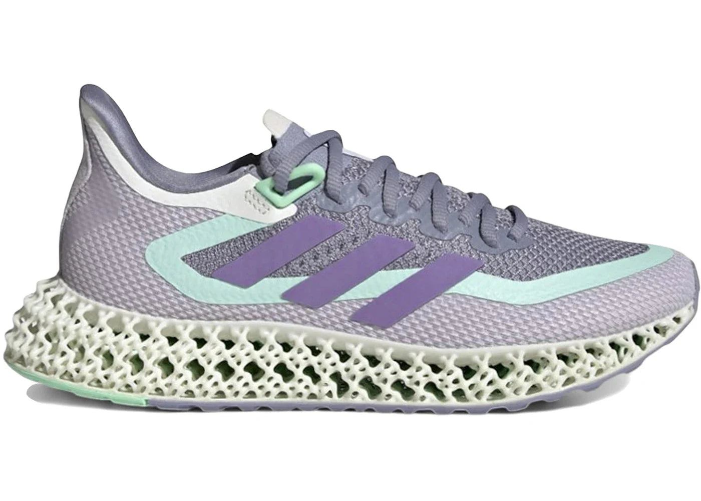 adidas 4DFWD 2 Silver Violet Pulse Mint (Women's)