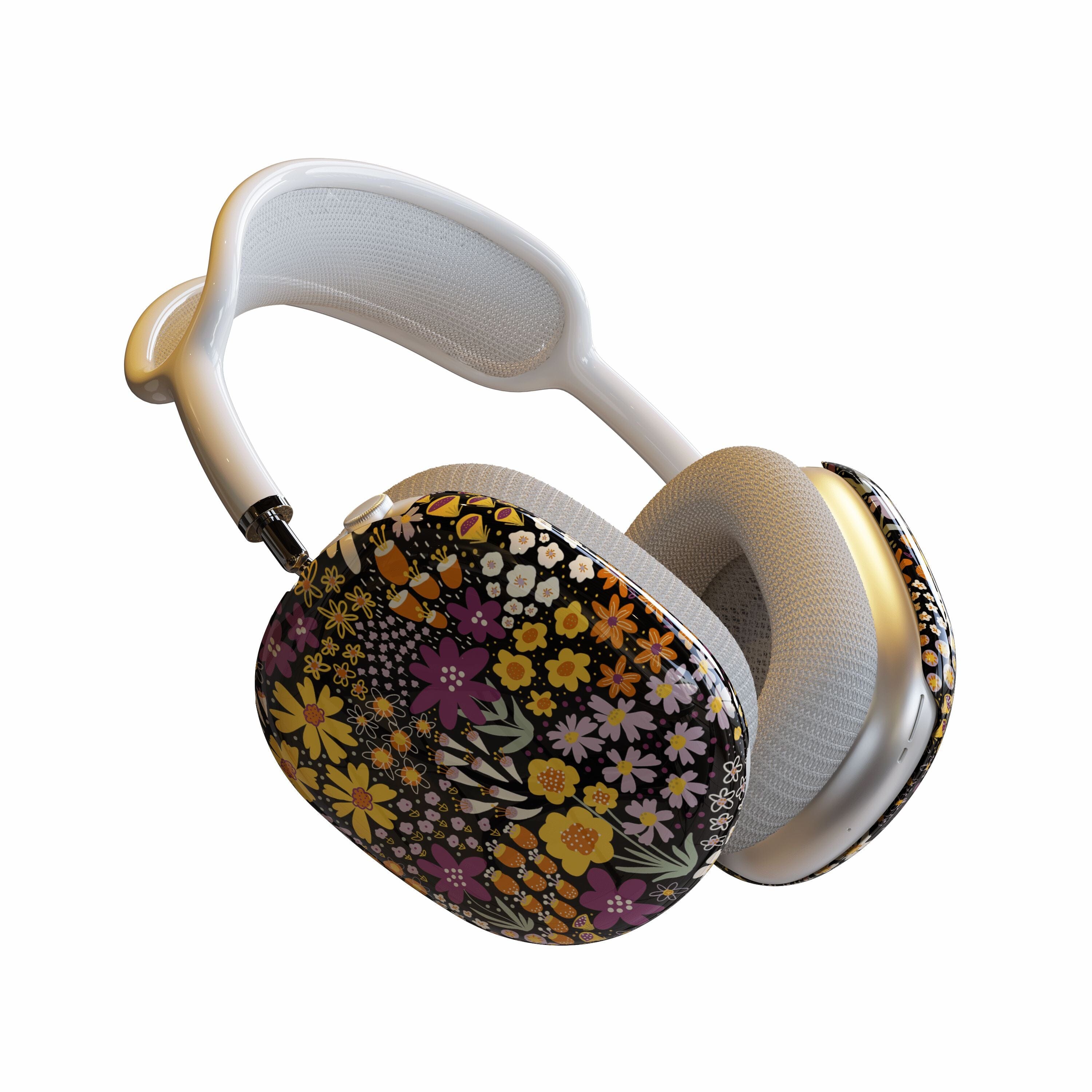 Casetry Falling for You | Plum Floral AirPods Max Case - view 2