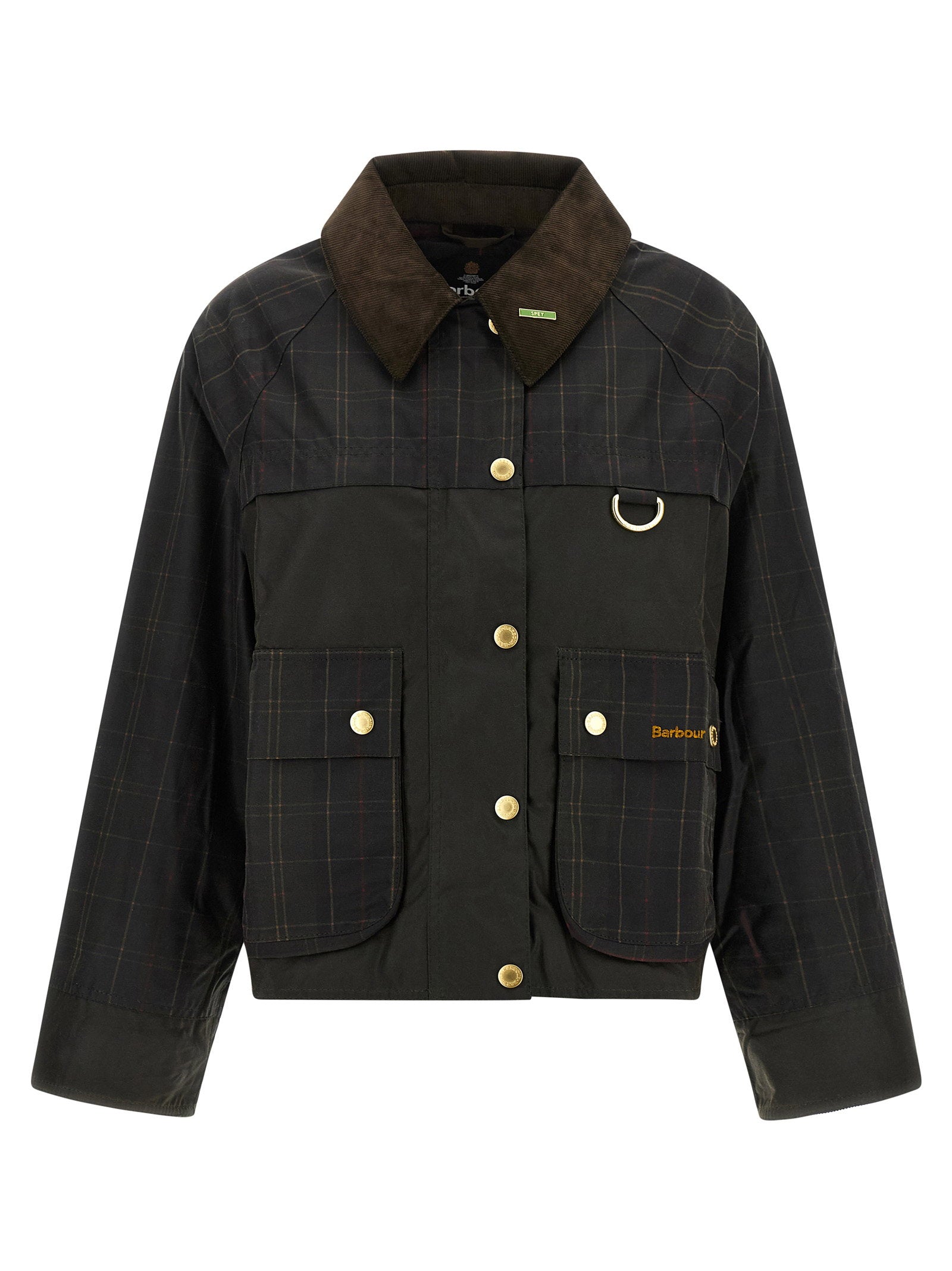Barbour Tartan Spey Jacket – 100% waxed cotton