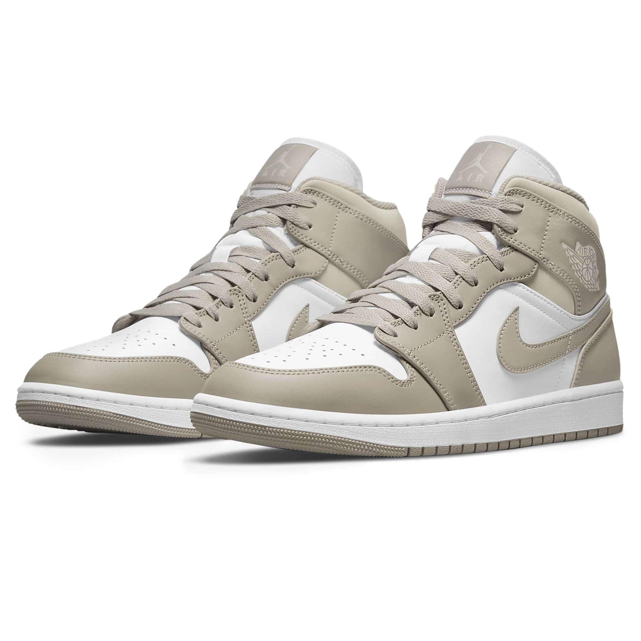 Air Jordan 1 Mid Linen – Beige - view 2