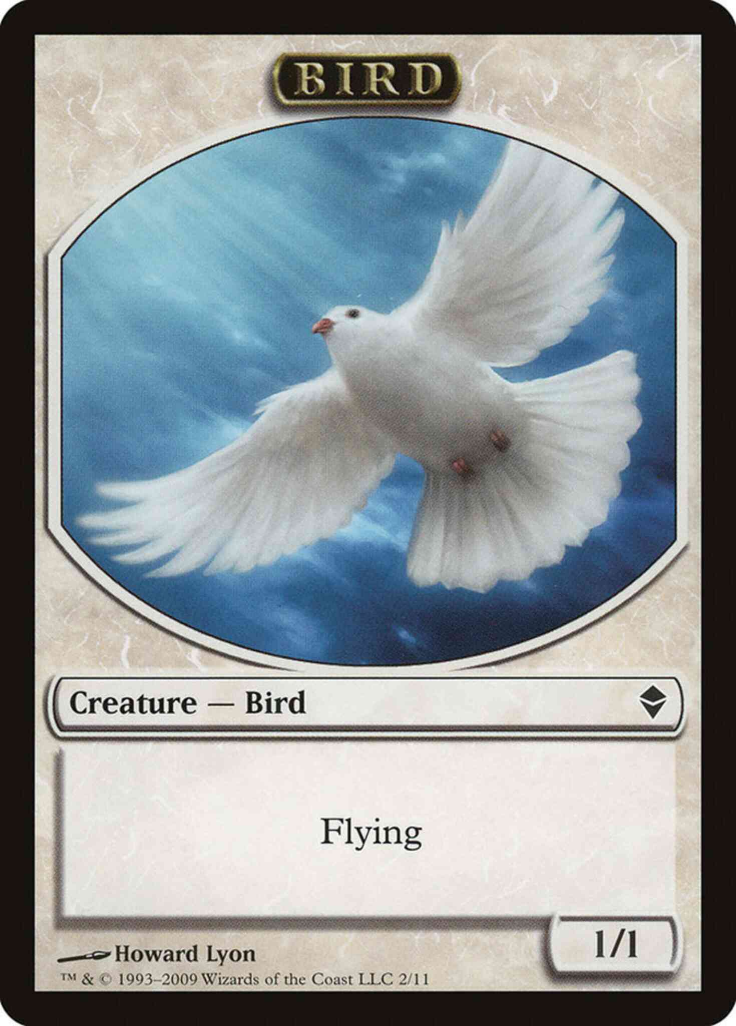 Bird token 02 – Magic Bird Token [02] [Zendikar Tokens] [Non-Foil]