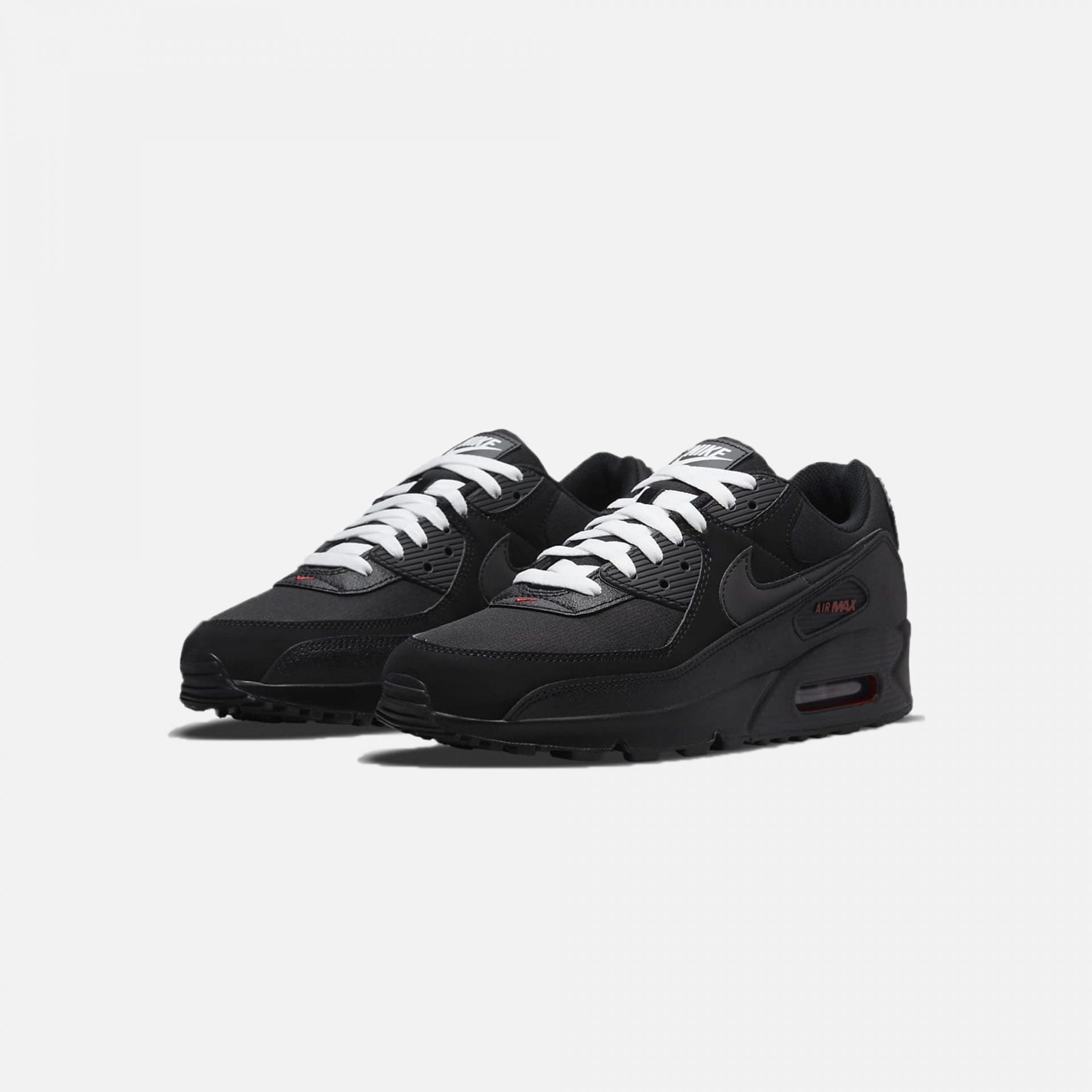 Nike | AIR MAX 90 { BLACK / RED