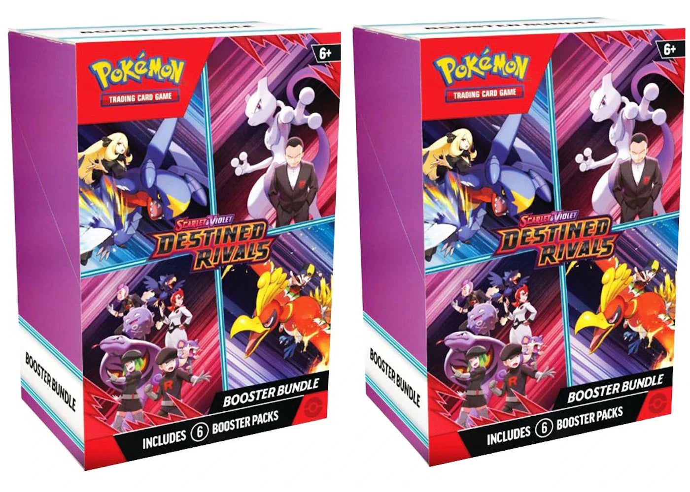 Scarlet violet destined – 2025 Pokémon Scarlet & Violet Destined Rivals Booster Bundle 2x Lot