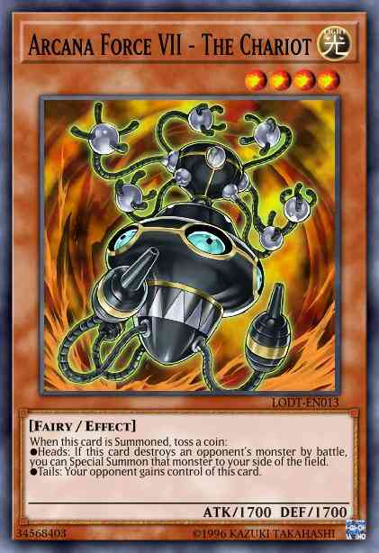 Yu-Gi-Oh! Arcana Force VII - The Chariot - LODT-EN013 - Common - Unlimited