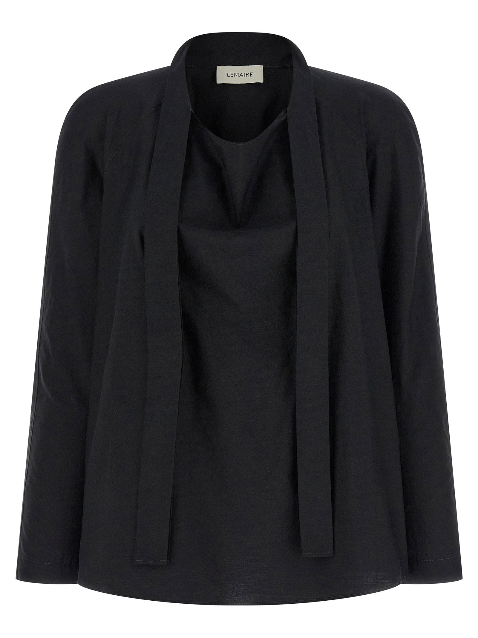 Lemaire Ascot Blouse – 80% cotton, 20% silk - view 2