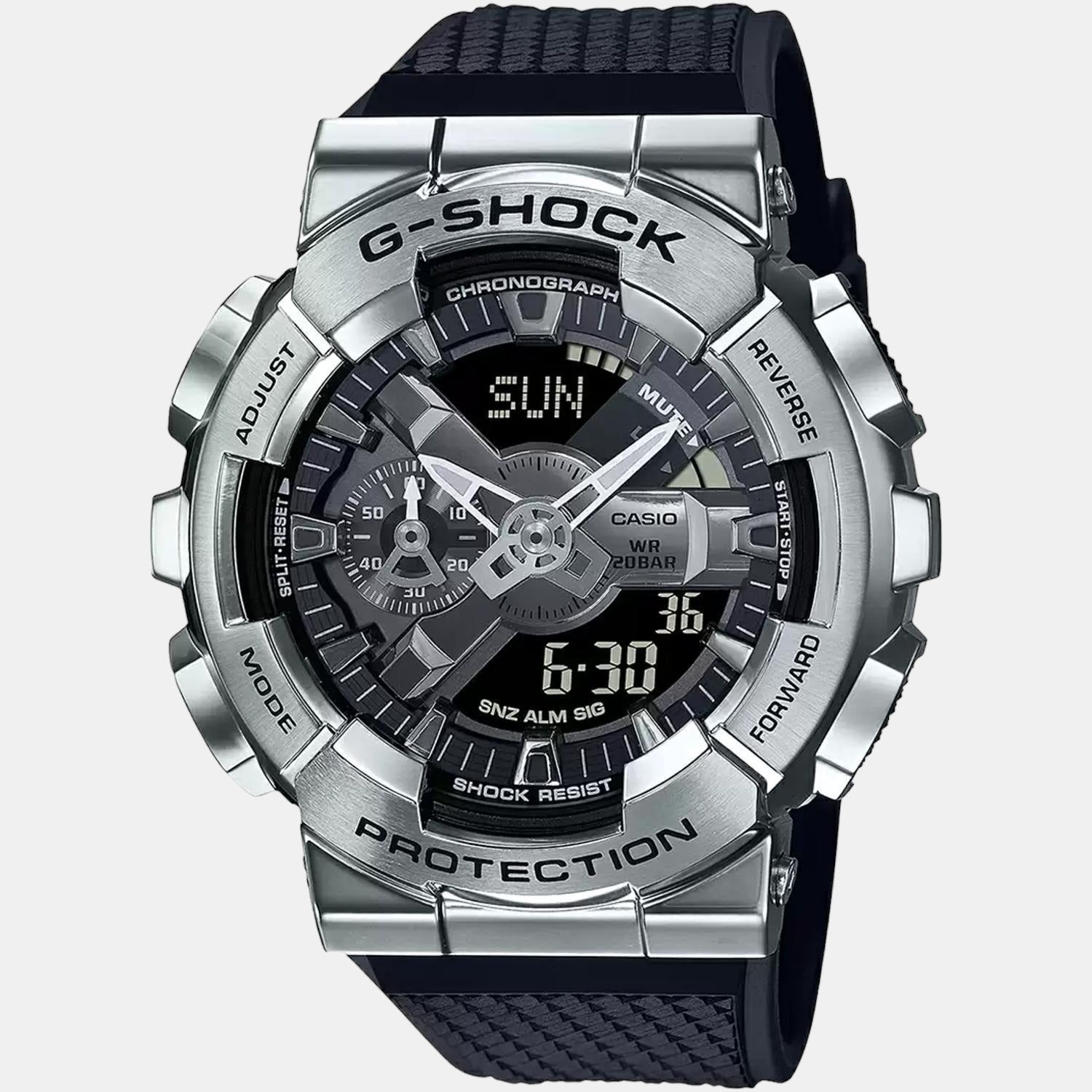 Casio G-Shock Men Quartz Black Dial Analog-Digital Resin Watch G1051 - view 2