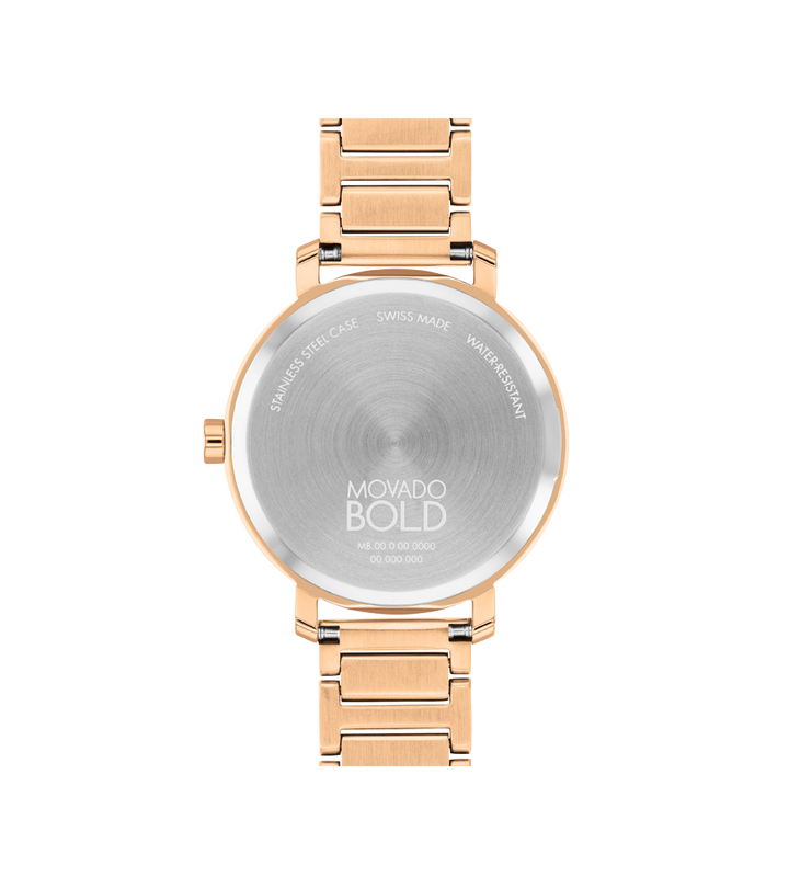 Movado Bold Evolution 2.0 Rose Gold Dial Women 34MM - view 3