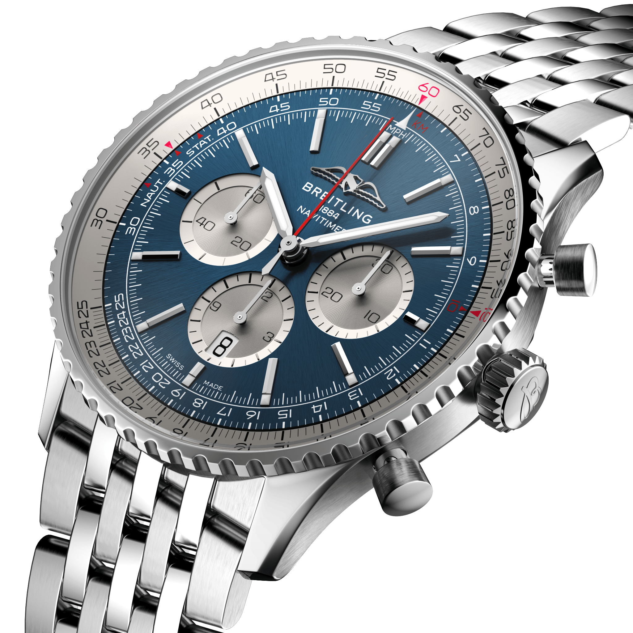 Breitling Navitimer B01 Chronograph Blue Dial Men 46mm - view 2