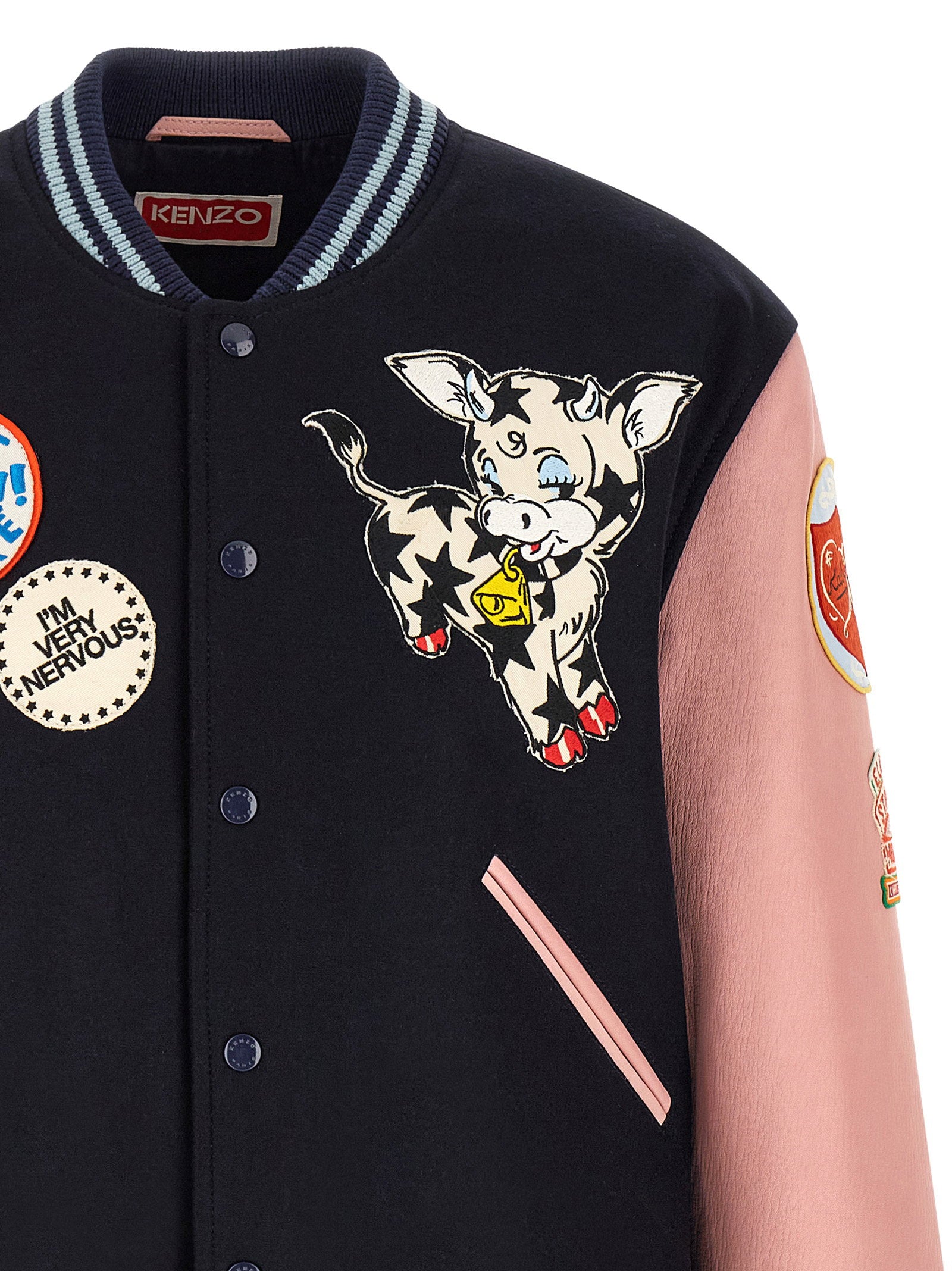 Kenzo Badges Jacket – 100% wool - view 3