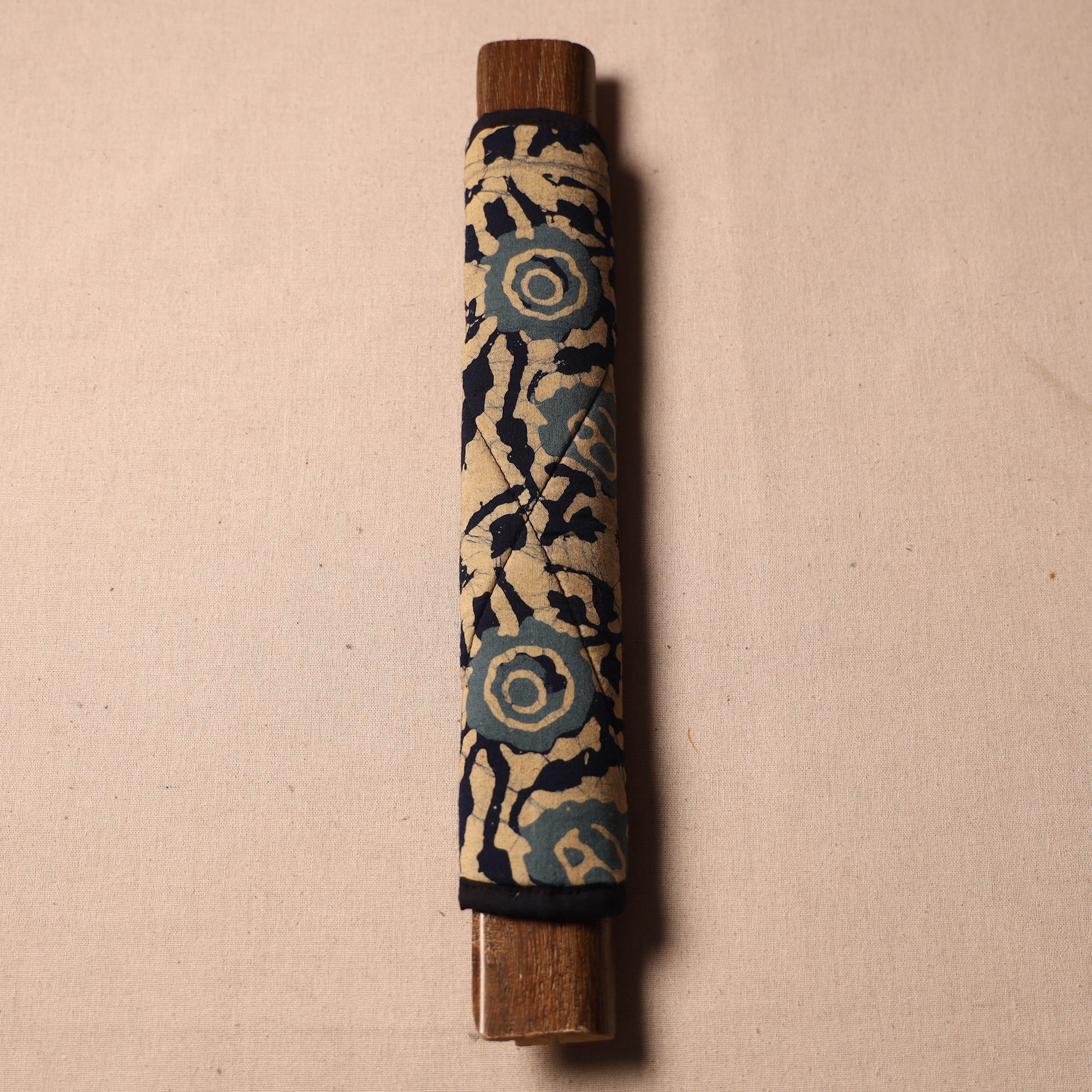 JALPARI Beige - Handmade Cotton Fridge Handle Cover 50