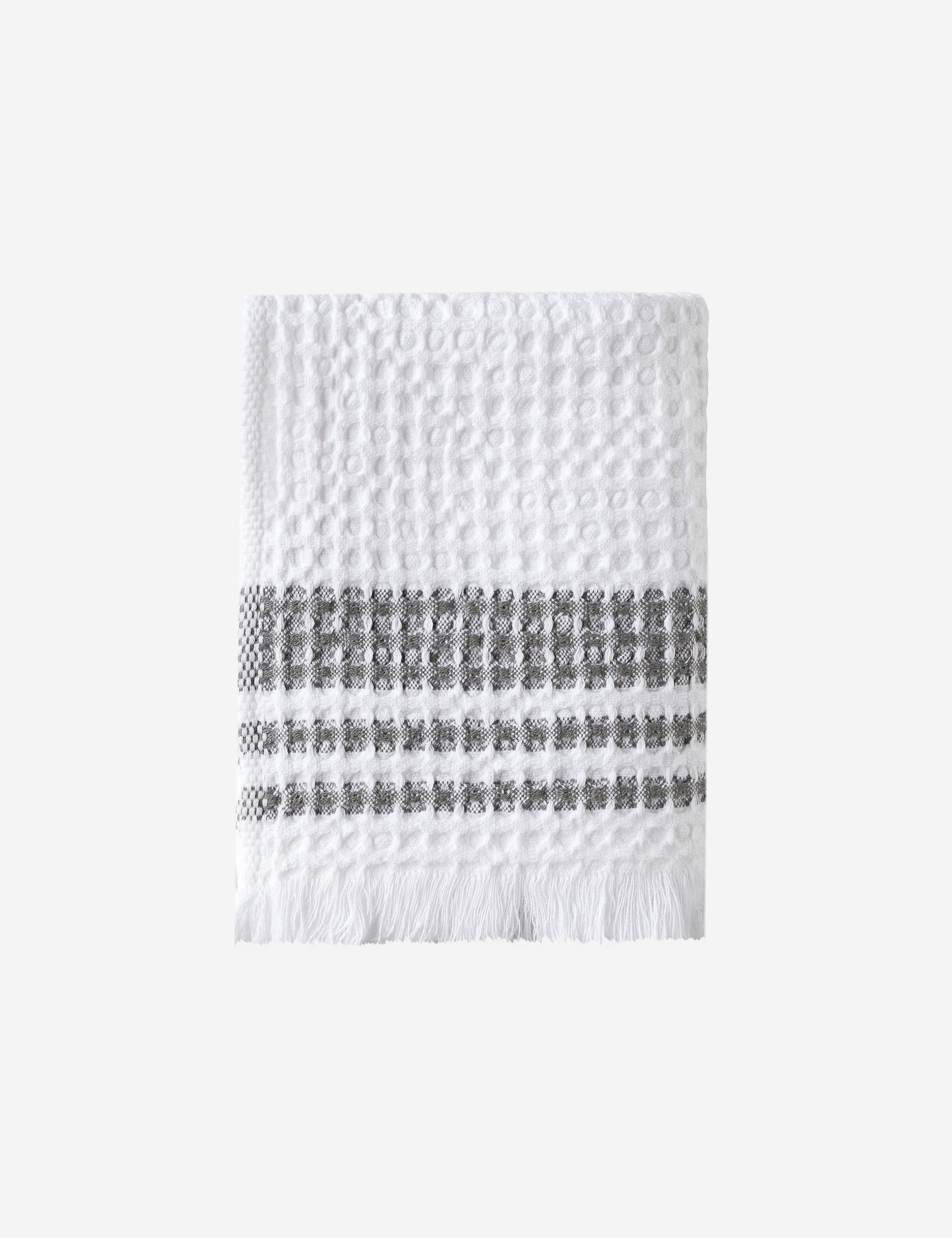 Lulu and Georgia Organic Belgian Waffle Hand Towels (Set of 2) by Mungo