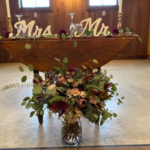 fiftyflowers.com Snowy Fall Protea Wedding - view 10