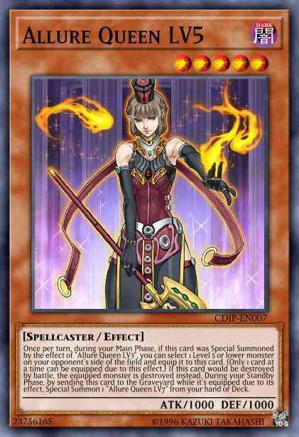 Yu-Gi-Oh! Allure Queen LV5 - CDIP-EN007 - Rare - 1st Edition