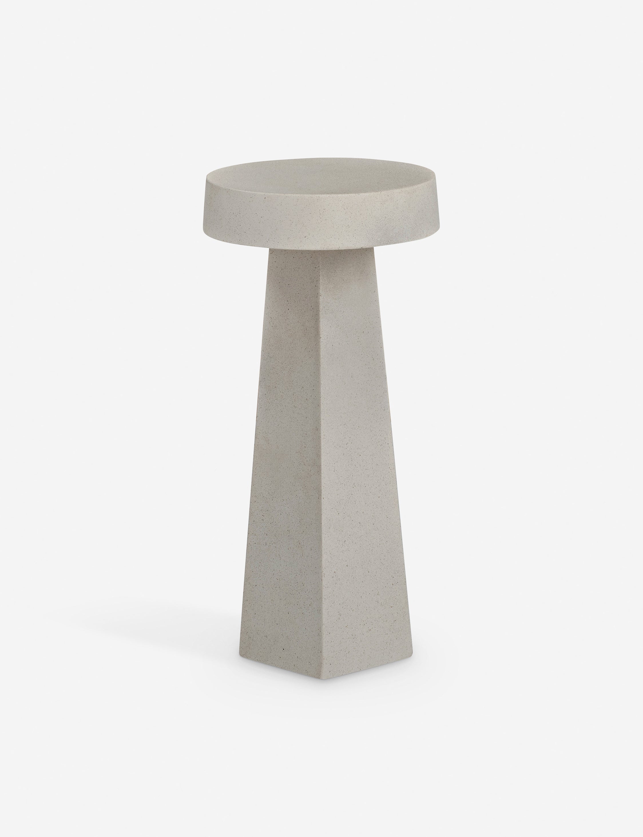 Lulu and Georgia Olesya Indoor / Outdoor Round Side Table - view 2